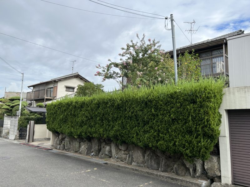土屋作庭所の作庭例 生駒市　A邸